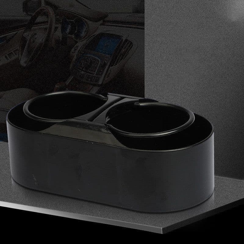 image-Car Dual-hole Portable Cup Holder