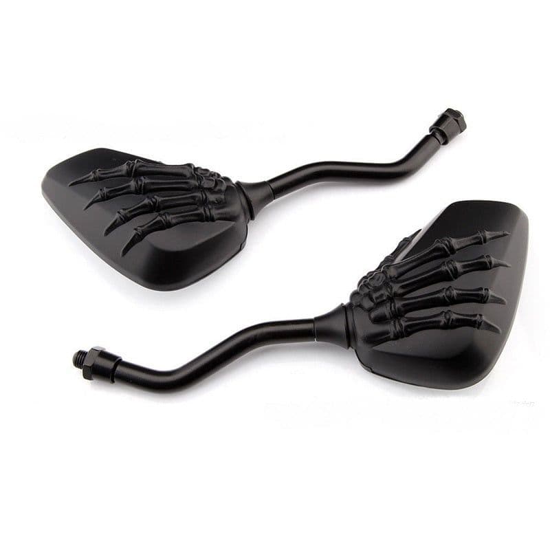 image-Mirror Skull Hand Ghost Claw Red Finger Reflector Modification