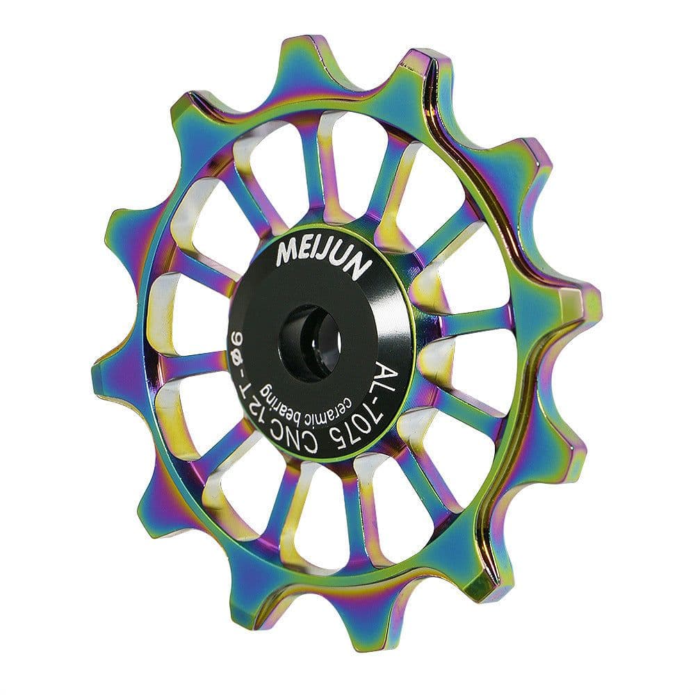 image-Rear Derailleur Guide Wheel For Bearing Mountain Road Folding Bike
