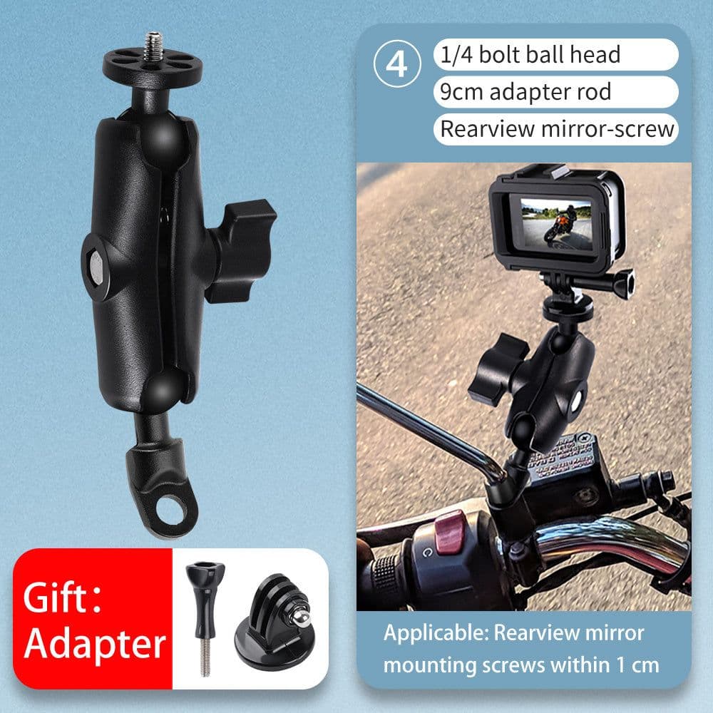 image-Motorcycle Bracket Gopro Bracket Insta360Oner Accessories 360 Panoramic Sports Camera