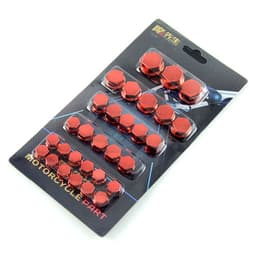 image-Motorcycle Modification Accessories Head Screw Cover Decoration Scooter Screw Hat