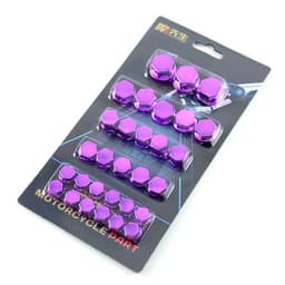 image-Motorcycle Modification Accessories Head Screw Cover Decoration Scooter Screw Hat
