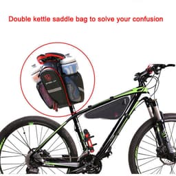 image-Folding Bicycle Rear Seat Bag