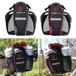 image-Folding Bicycle Rear Seat Bag