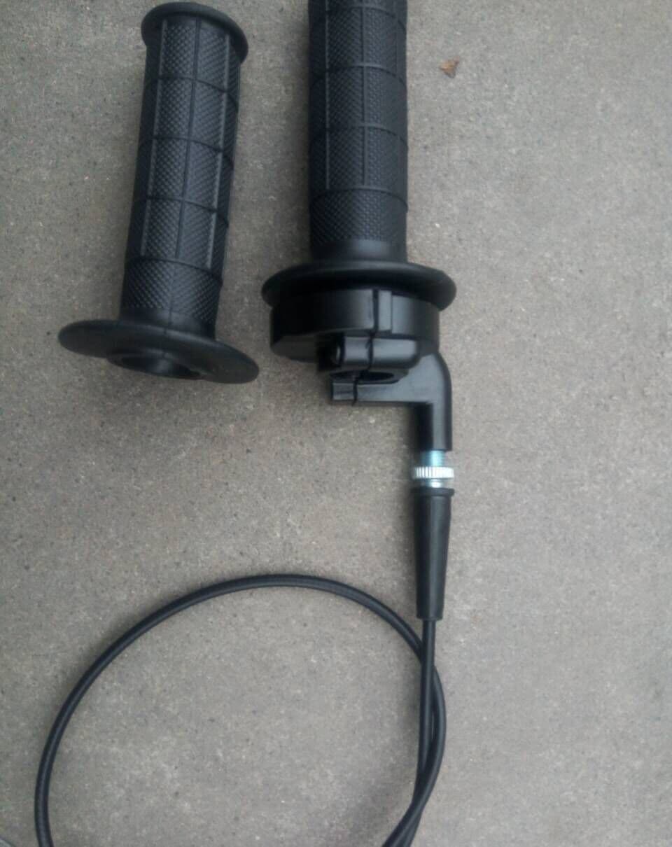 image-Big Off-Road Oiler Handle Sleeve Throttle Fixed Seat Handle Throttle Seat Throttle Line