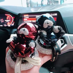 image-Car Perfume Decoration Diamond Perfume Seat Solid Car Seat Aromatherapy Decoration