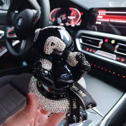 image-Car Perfume Decoration Diamond Perfume Seat Solid Car Seat Aromatherapy Decoration