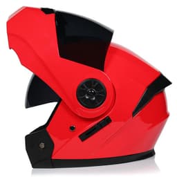image-Motorcycle And Locomotive Winter Dual-Lens Uncovered Helmet Men And Women Four Seasons Full Cover Electric Car Cap Bluetooth Headset