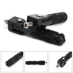image-2pcs Universal Motorcycle Parts Passenger Footpegs Anti-slip Rear Pedal Black