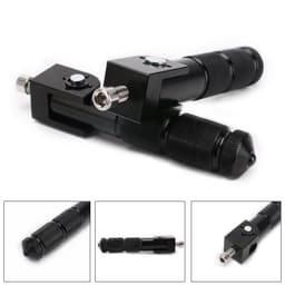 image-2pcs Universal Motorcycle Parts Passenger Footpegs Anti-slip Rear Pedal Black