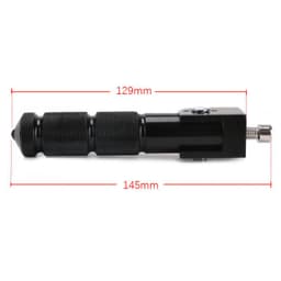 image-2pcs Universal Motorcycle Parts Passenger Footpegs Anti-slip Rear Pedal Black