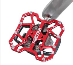 image-Mountain Bike Cleat Clasp Pedal Bicycle Is Suitable For A Pair Of Self-Locking Mountain Lock Pedal Splint To Turn Flat