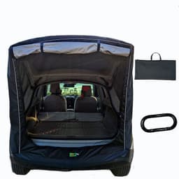 image-Car Trunk Extension Tent At The Rear Of The Car