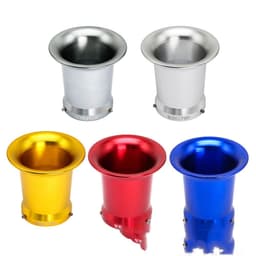 image-Motorcycle KOSO PWK28 34mm PE Carburetor Air Filter Long Horn Air Inlet 50 55mm Wind Cup