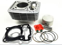 image-Set Of Cylinder SDH150-A B C Cylinder Piston Piston Ring Cylinder Gasket Sleeve Cylinder