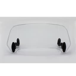image-Install Heightened Small Windshield, Small Windshield