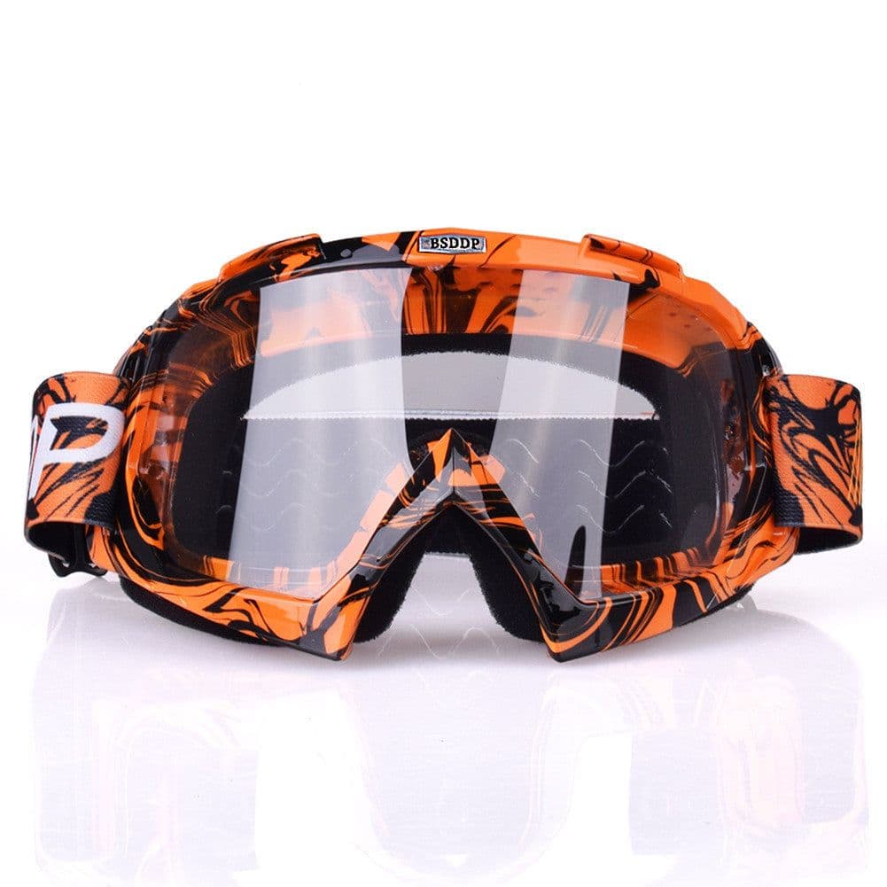 image-Motorcycle Riding Anti-fall Goggles Off-road Vehicle Racing Helmet Goggles Wind And Sand Ski Glasses