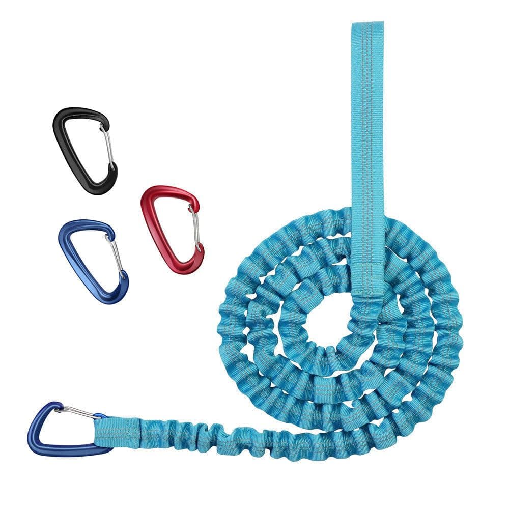 image-Bicycle Elastic Traction Rope Parent-child Pull Traction Rope Children's Mountain Bike Bicycle Elastic Tow Rope
