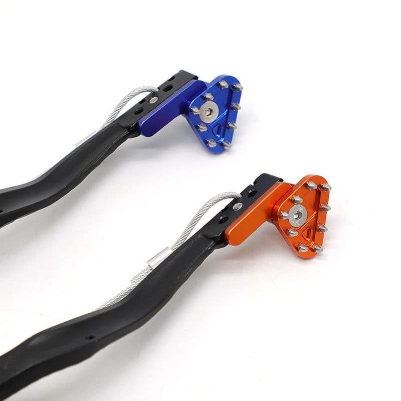 image-Modified Off-road Motorcycle With Rope Brake Pedal