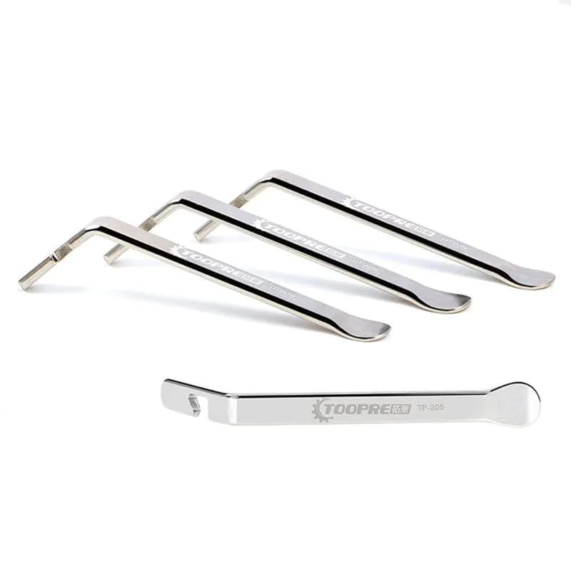 image-Bicycle Tire Lever Mountain Bike Metal Lever Stainless Steel Tire Lever Removal Tool