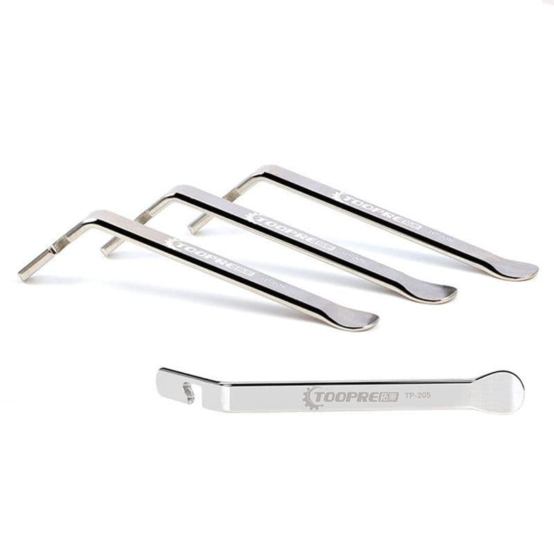 image-Bicycle Tire Lever Mountain Bike Metal Lever Stainless Steel Tire Lever Removal Tool