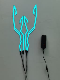 image-Luminous Helmet Strip Motorcycle Helmet Light Strip Led Helmet Light Strip Cold Light Strip