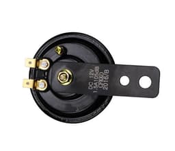 image-Fast Locomotive Motorcycle Electric Car Universal 12v Electric Horn Mesh Loud Sound