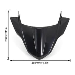 image-Motorcycle Modified Parts Front Headlight Spoiler Cover