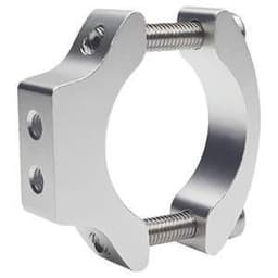 image-Motorcycle Led Spotlight Tube Clamp Bumper Bracket Electric Vehicle Aluminum Alloy Fixing Frame