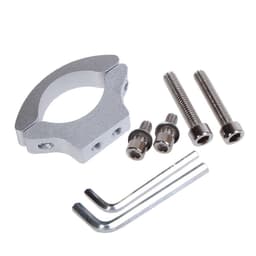 image-Motorcycle Led Spotlight Tube Clamp Bumper Bracket Electric Vehicle Aluminum Alloy Fixing Frame