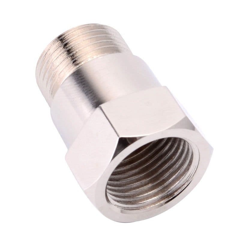 image-Oxygen Test Sensor Extension Tube Adapter Gasket M18 X 1.5 Bung Motorcycle