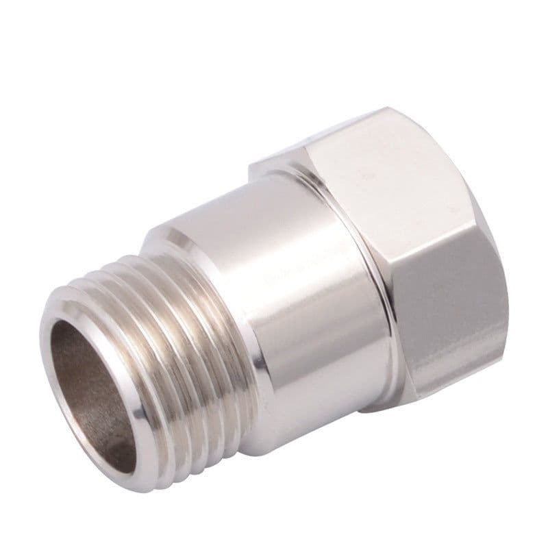 image-Oxygen Test Sensor Extension Tube Adapter Gasket M18 X 1.5 Bung Motorcycle