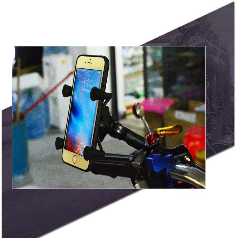 image-Motorcycle Rechargeable Mobile Phone Holder Convenient Auto And Motorcycle Accessories