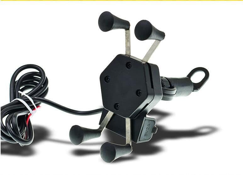 image-Motorcycle Rechargeable Mobile Phone Holder Convenient Auto And Motorcycle Accessories