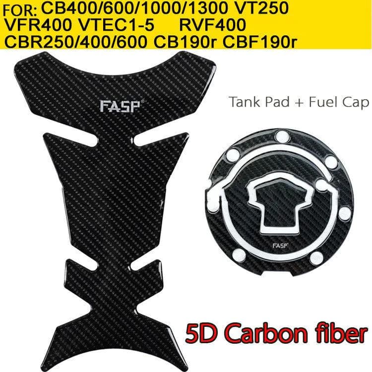 image-5D Real Carbon Brazing Protection Suit Motorcycle Fish Bone Paste