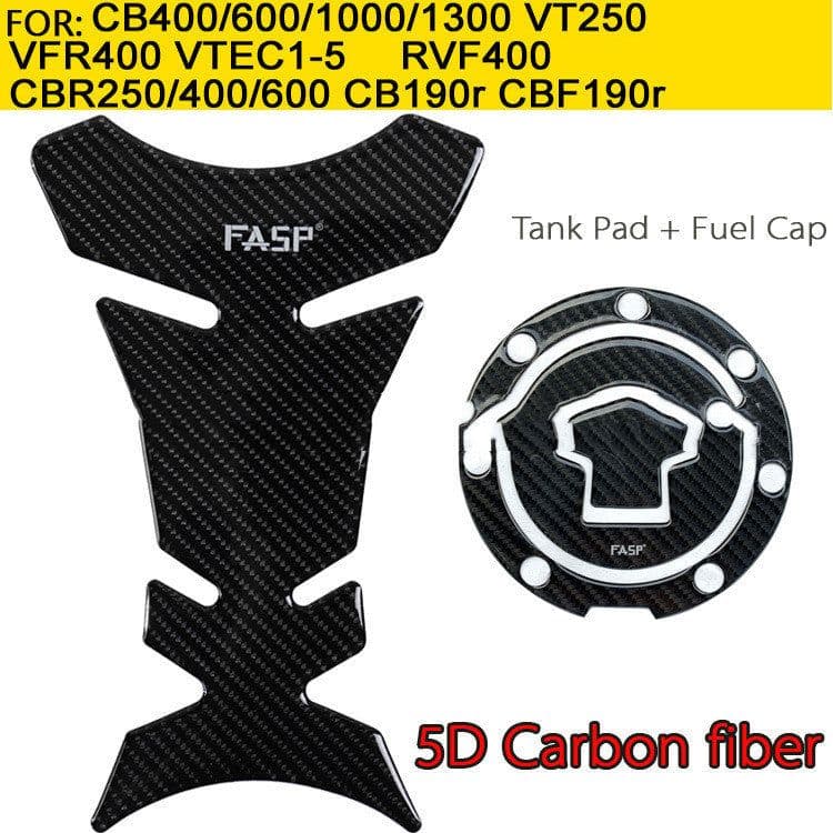 image-5D Real Carbon Brazing Protection Suit Motorcycle Fish Bone Paste