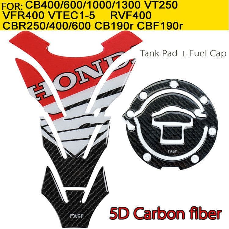 image-5D Real Carbon Brazing Protection Suit Motorcycle Fish Bone Paste