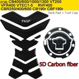 image-5D Real Carbon Brazing Protection Suit Motorcycle Fish Bone Paste