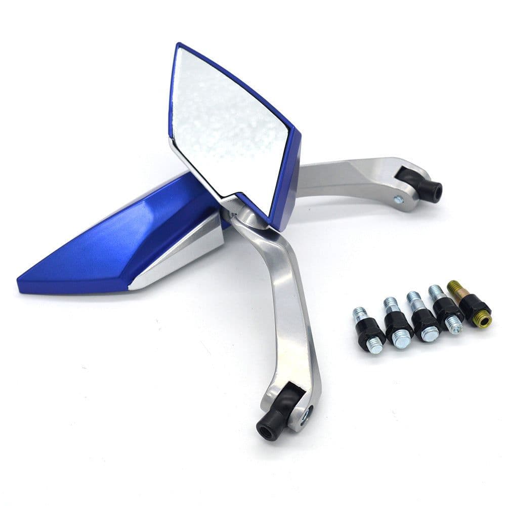 image-Rhombus Aluminum For Motorcycle Rearview Mirror