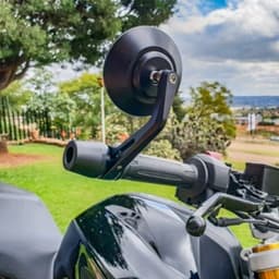 image-Handle Mirror Reflector Sports Car Rearvie CNC All Aluminum