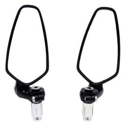 image-CNC Handlebar Rearview Modified Reversing Reflector With White Glass