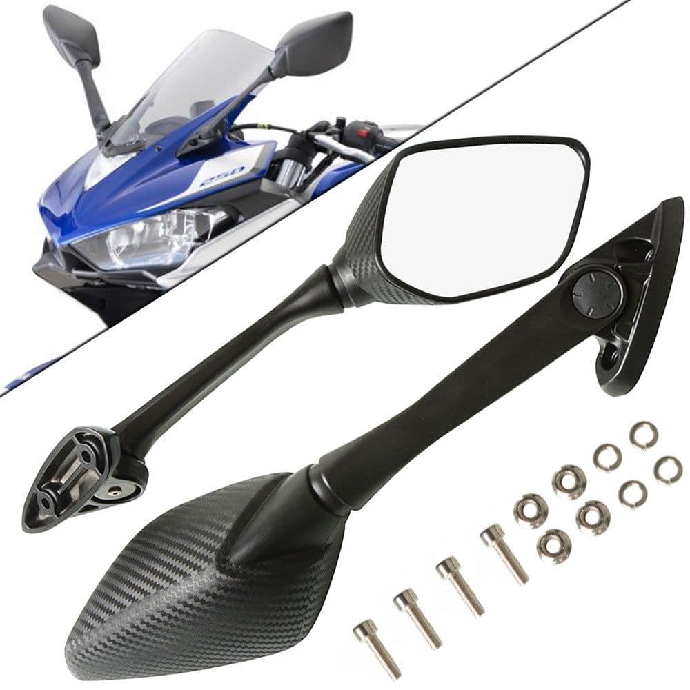 image-Suitable For R3 R25 Motorcycle Sports Car Rearview Mirror