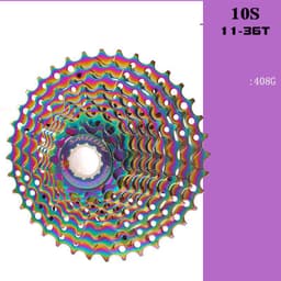 image-Colorful Cassette Mountain Bike Color Flywheel
