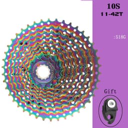 image-Colorful Cassette Mountain Bike Color Flywheel