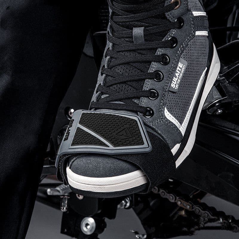 image-Motorcycle Gear Cover Non-slip Riding Shoe Rubber Widened And Wear-resistant