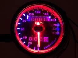 image-12V Motorcycle Two-way Odometer Meter Led Backlight