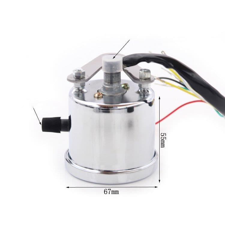 image-12V Motorcycle Two-way Odometer Meter Led Backlight