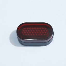 image-Electric Scooter Rear Fender Lamp Shade Red Plastic Brake Tail Lamp Shade