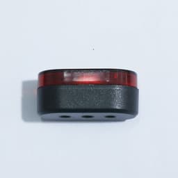 image-Electric Scooter Rear Fender Lamp Shade Red Plastic Brake Tail Lamp Shade