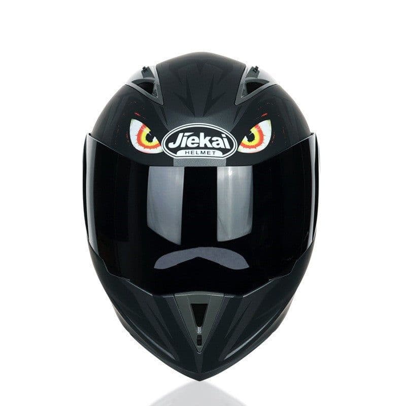 image-Double Lens Electric Vehicle Motorcycle Helmet For Men And Women